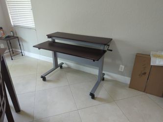 Adjustable Stand Up Tiered Desk - Like New