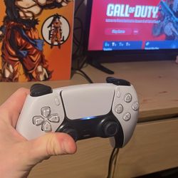 PS5 With Dragon Ball Z Sticker