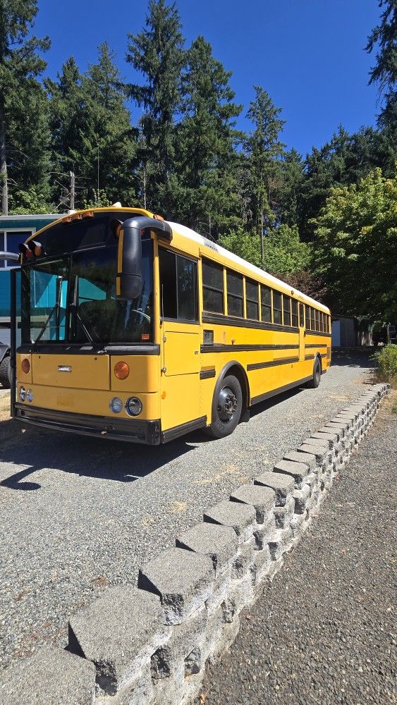2007 Thomas School Bus Diesel Pusher Rv Motor Home Tiny Home Skoolie