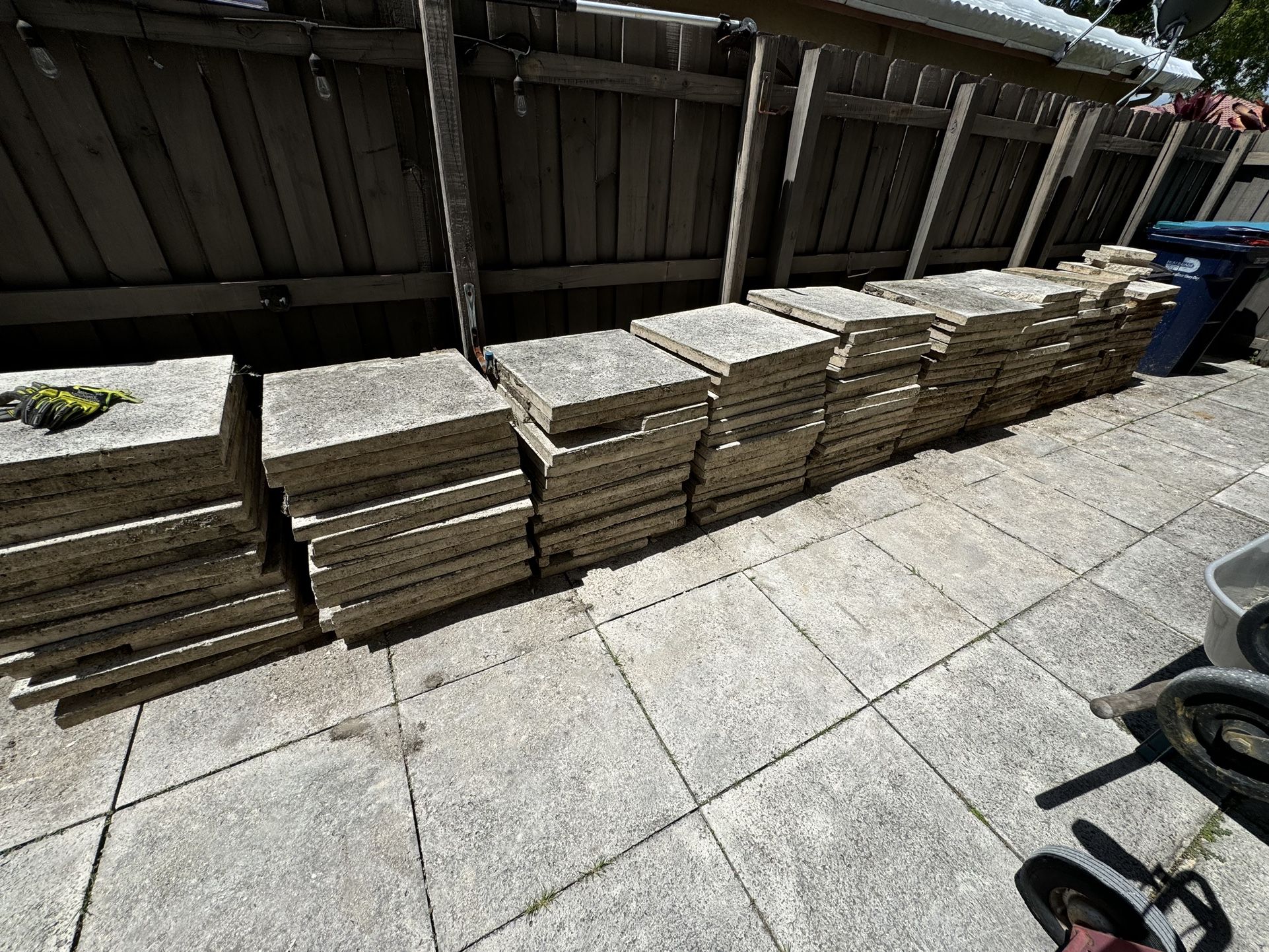 36x36x2 Inch Solid Concrete Pavers