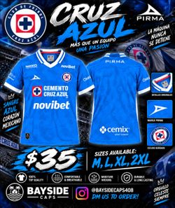 Brand New Pirma Cruz Azul Jerseys, Camisetas Pirma Cruz Azul, 100% Best Quality Jerseys, Chivas Jerseys, Soccer Jerseys