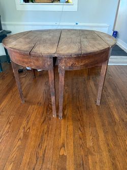 Antique Round Wood