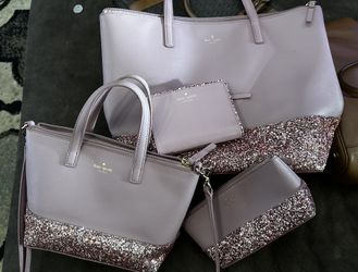Kate Spade Tote, Purse, Cosmetic Bag, And Wallet