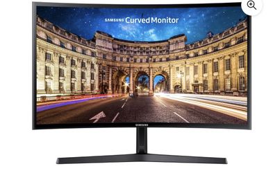 SAMSUNG 27" Class Curved 1920x1080 VGA HDMI 60hz 4ms AMD FREESYNC HD LED Monitor - LC27F396FHNXZA