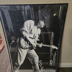 Vintage Stevie Ray Vaughan Poster 