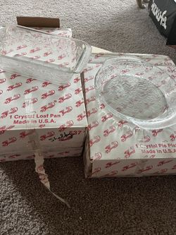 Princess House Loaf Pan And Pie Plate