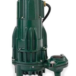 Zoeller 161-0002 Model N161 High Head Effluent Sump Pump 1/2HP Flow Mate Submersible Cast  