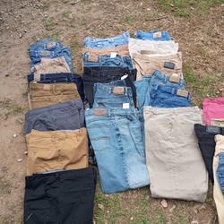 Men's New Levi's Signature Style Dress Jeans Some Wrangler Goodfellow Etc