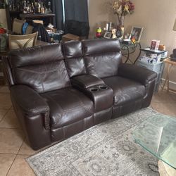 Leather Recliner Couches