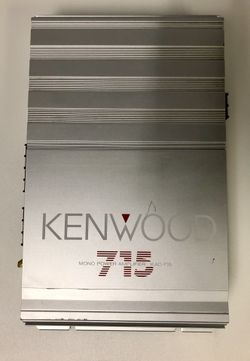 Original Kenwood KAC-715 Mono Power Amplifier
