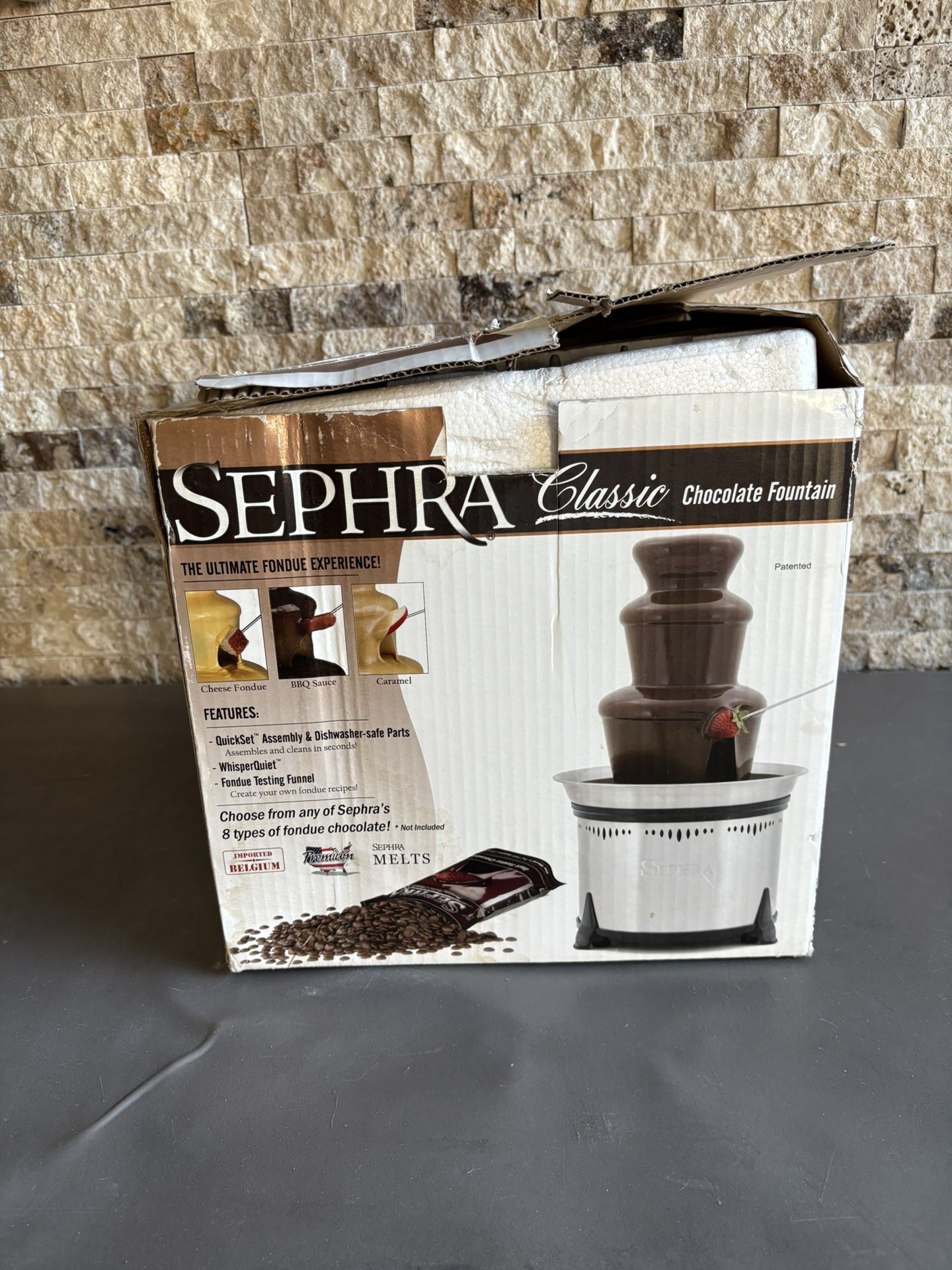 Sephra 18 Classic Fondue Chocolate Fountain