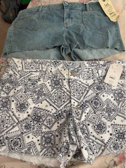 Shorts. All new.  Size  14 or 15