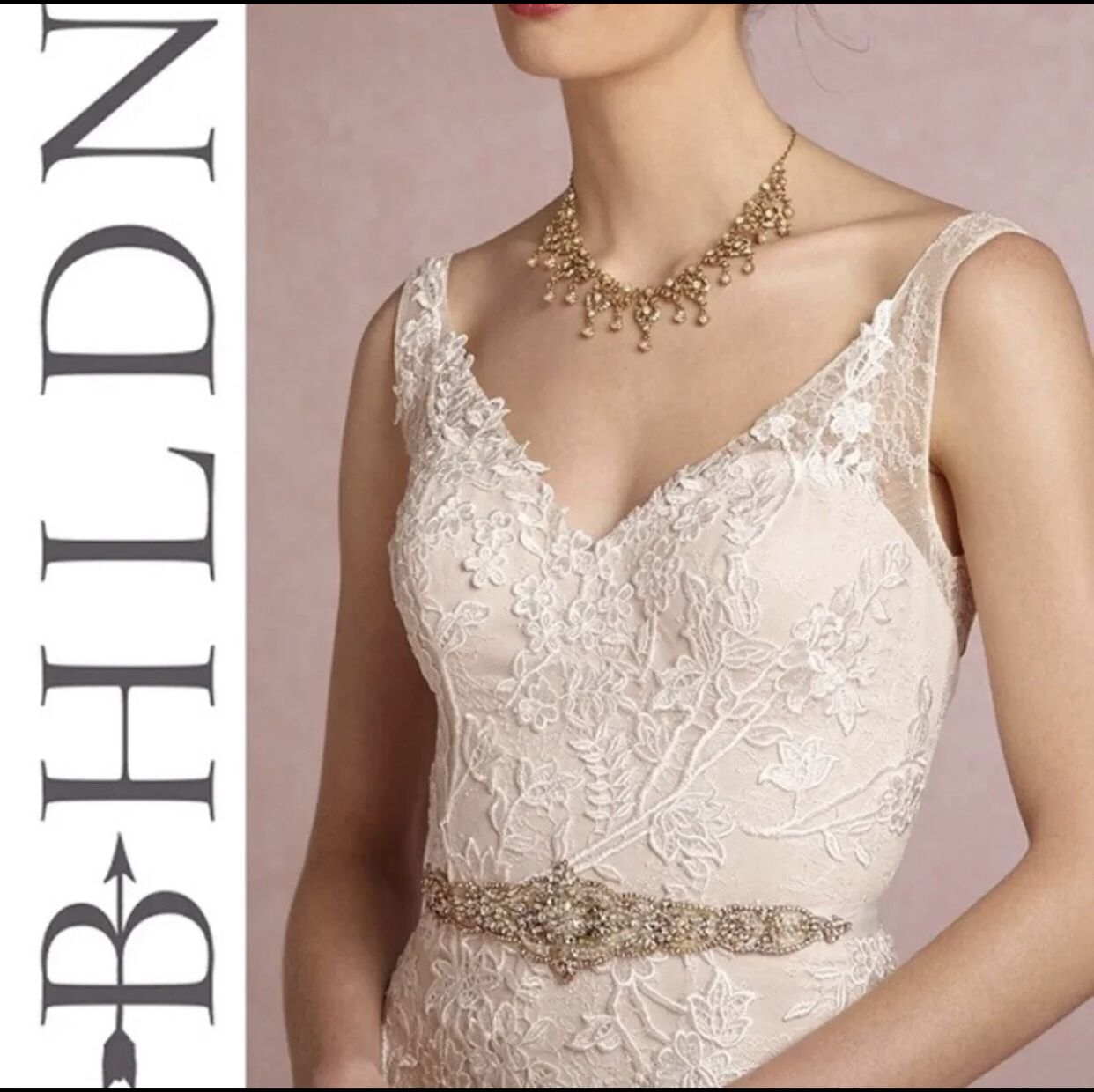 Elisha Gown By BLDN Wedding Dress - Size 6