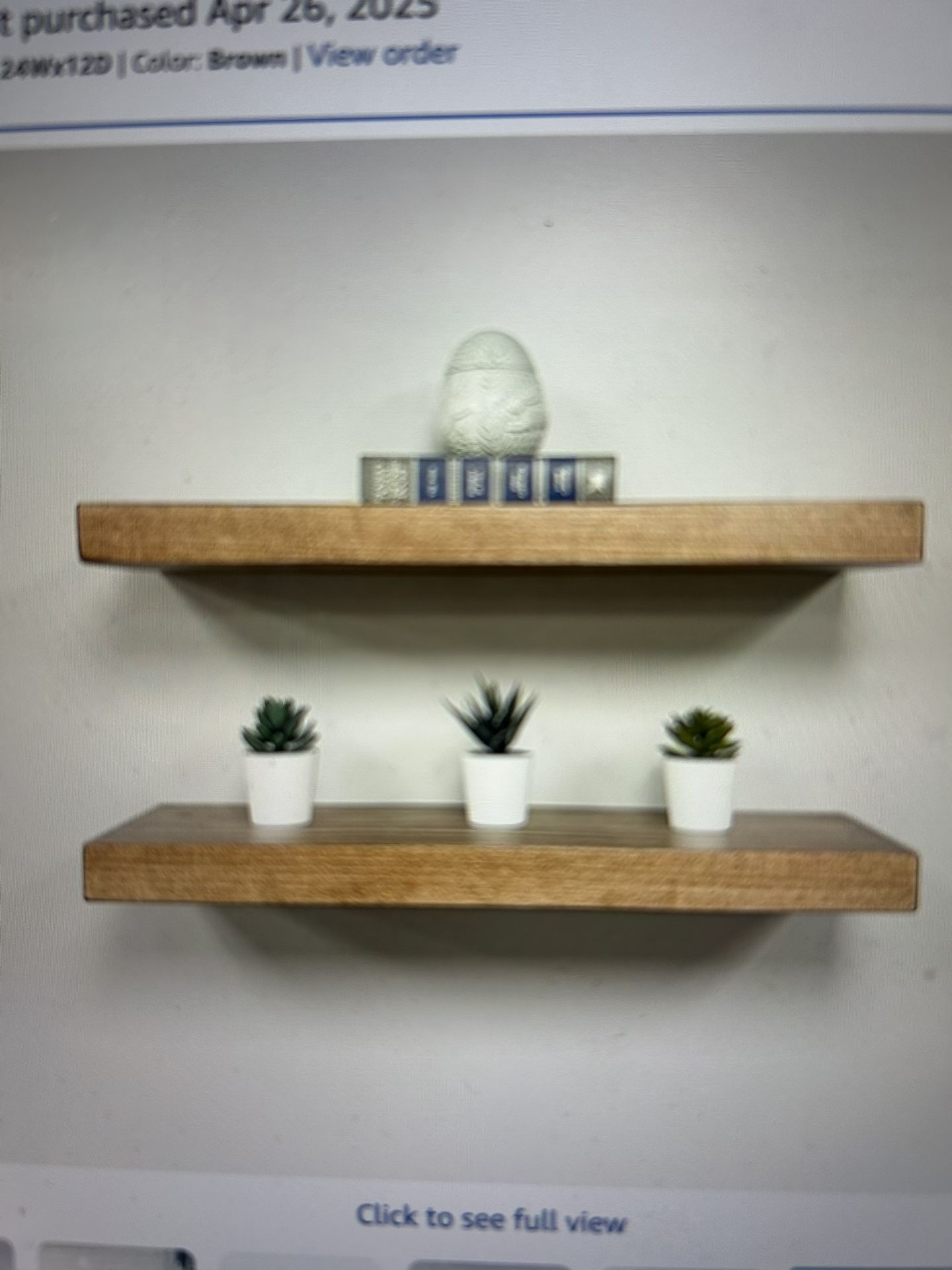 Floating Wall Shelves