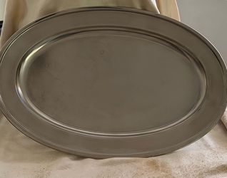 Stainless steel platter