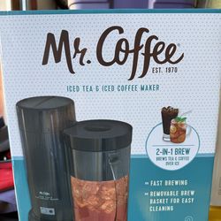 Iced coffee and tea maker
