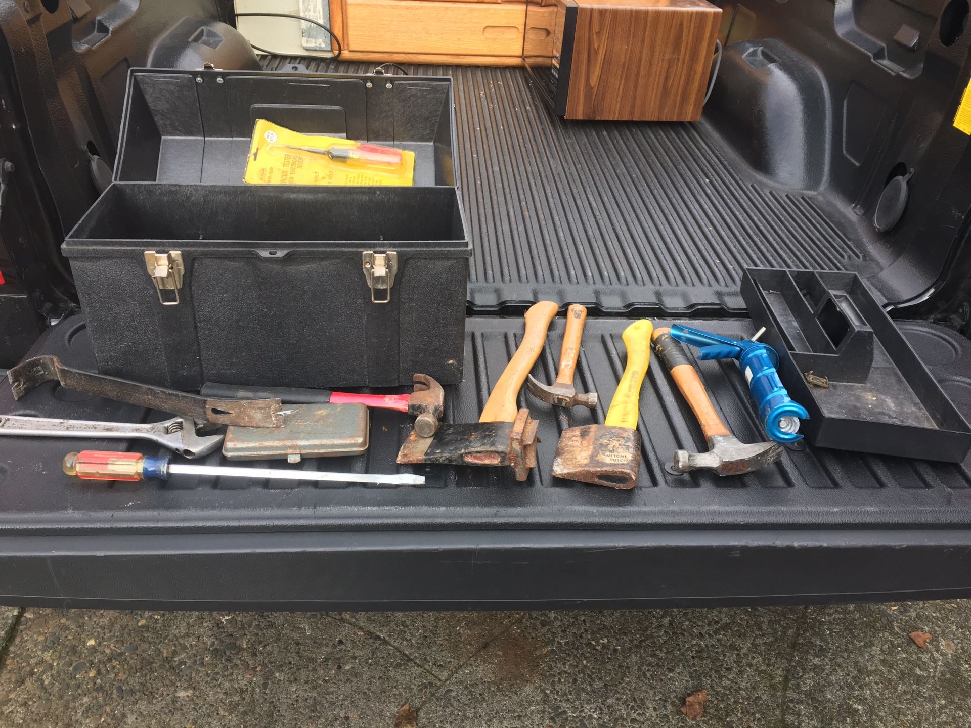 Random tools and box