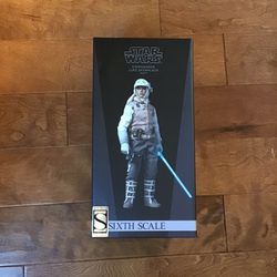 1/6 Sideshow Collectibles Exclusive Star Wars ESB Luke Skywalker With Wampa Damaged Face Sculpt NEW