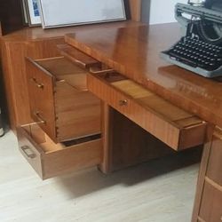 Alma Executive Wood Desk, Workstation