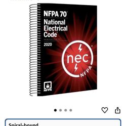 National Electrical Code 2020, Spiral Bound Version (National Fire Protection Associations National Electrical Code)