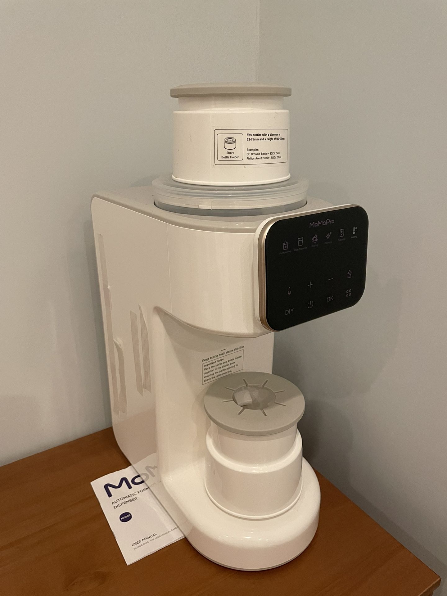 Baby Formula Dispenser And Mixer