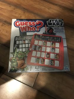 Guess who Star Wars game