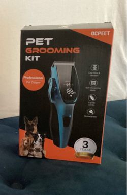 Pet clippers cordless