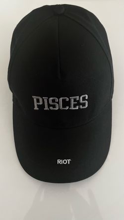 Riot “PISCES” black cap