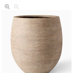 West elm indoor/Outdoor Planter 20.5"D x 22.5"H