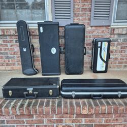 6 SIX Musical Imstrument Cases