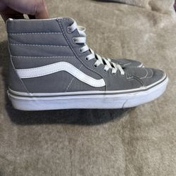 Grey Vans Size 8.5m 10w $25