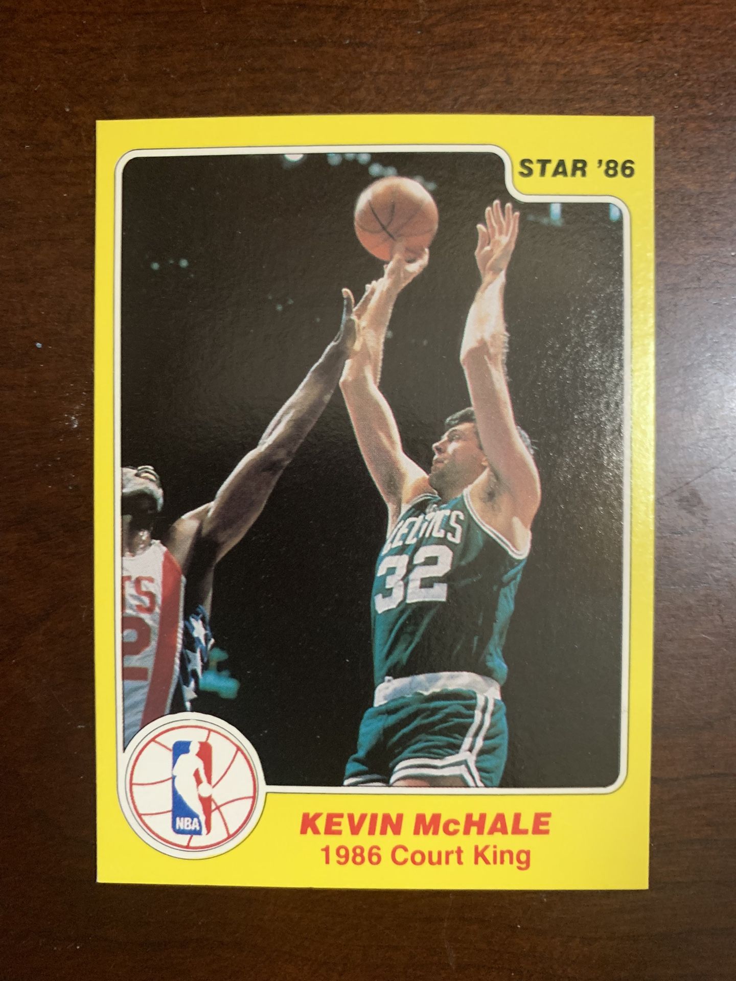 1986 KEVIN McHALE COURT KINGS