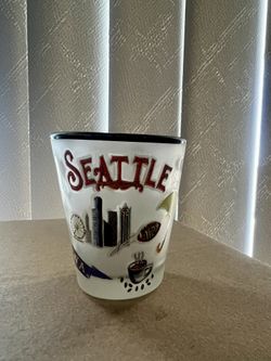 2 x Shot Glasses, from Texas and Seattle