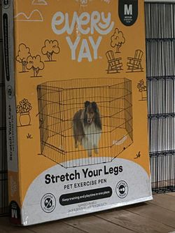 Pet Pen medium Open Box