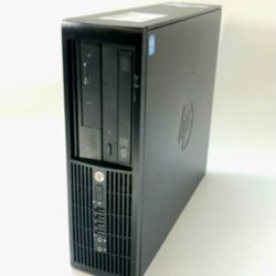 HP SFF PC Intel Duo Core 8GB RAM 200GB SSD Nvidia GT Graphics Windows Pro OS 