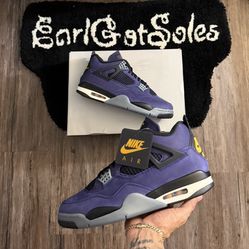 Jordan 4 Lakers Size 11.5