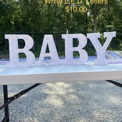 BABY Led Letters