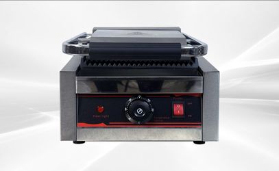 Commercial Panini SandwichGrill Grooved Plates Single ET-YP-1A1