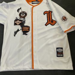 Hillerich & Bradsby Louisville Slugger Mens Lou Gehrig Baseball Jersey     Size 3XL