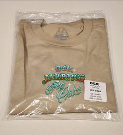DGK X JARRITOS ICE COLD SHORT SLEEVE TEE SAND SZ XL NEW 2026 COLLAB THIS IS 🔥🔥🔥