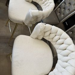 White Bar Stools