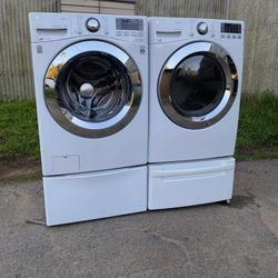 Washer And Gas Dryer LG Steam 