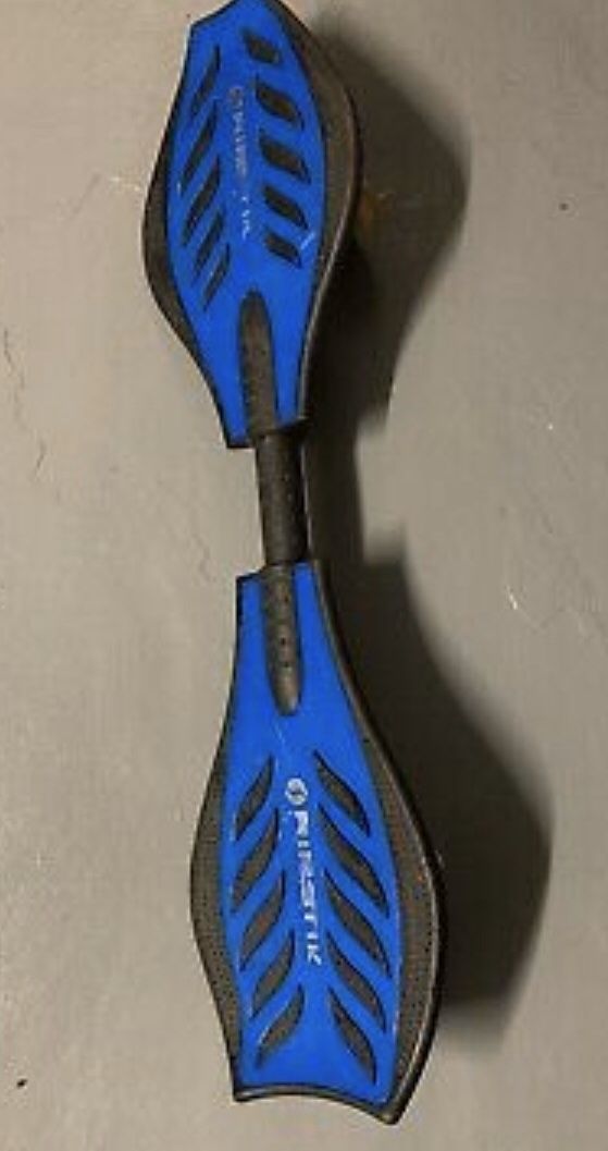 Rip stick caster board blue and black