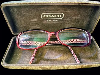 COACH EYEWEAR BLOSSOM 554 BURGUNDY 51-16-135 FLEX HINGE