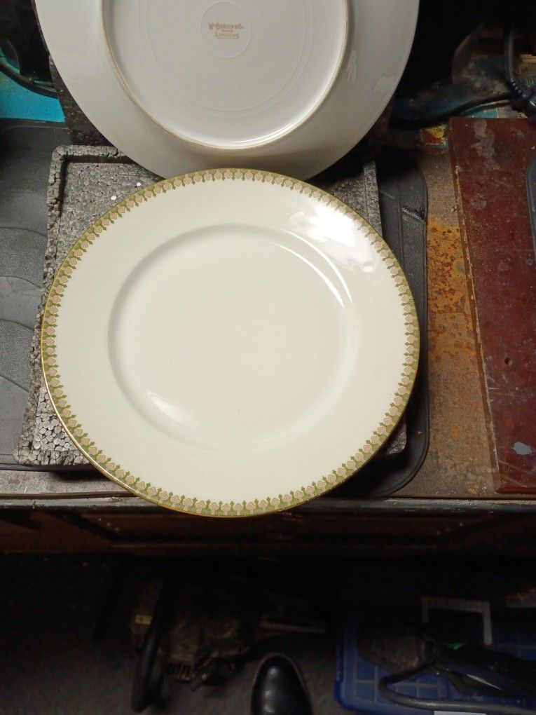 10 Inch Limoges Fine China Plates