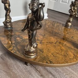 Antique Cherub Coffee Table