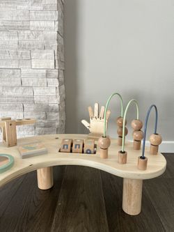 hi-lo baby activity table