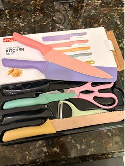 Hyllis 6-piece kitchen knife set
