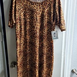 Animal Print Dress