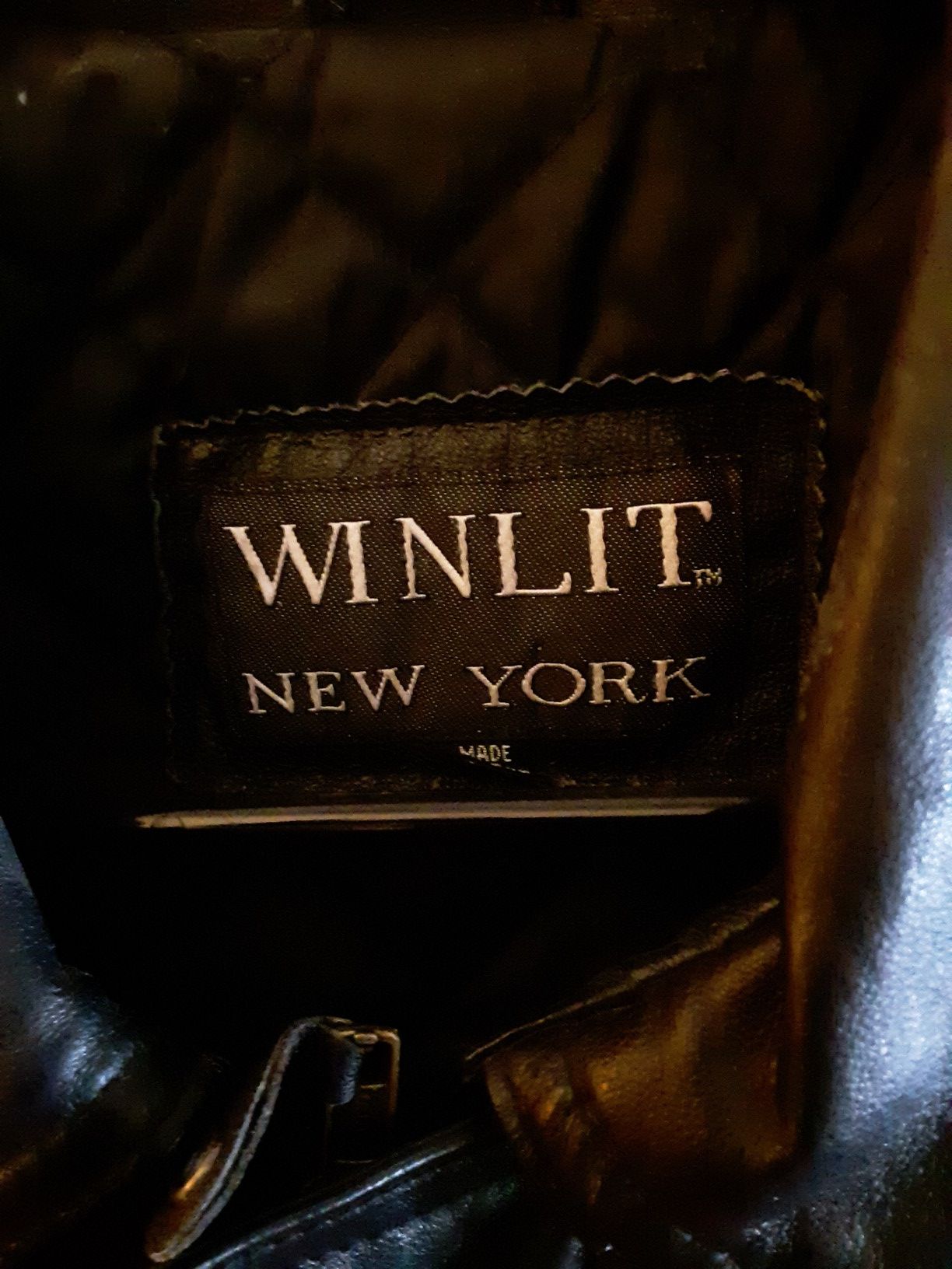 Leather jacket